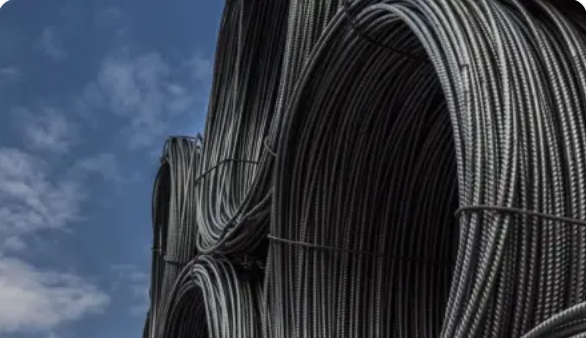 Rebar in coil form